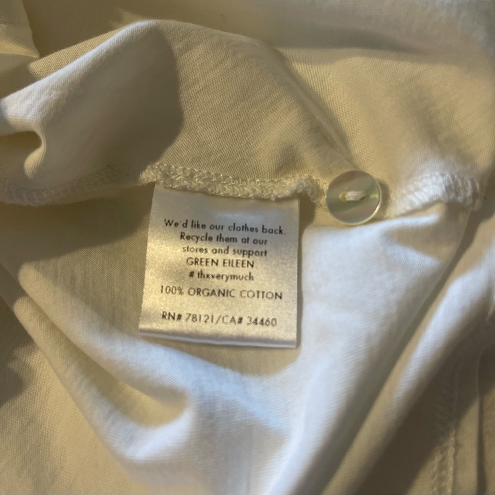 EILEEN FISHER Organic Cotton Easy Jersey Shirt‎ - Picture 7 of 12